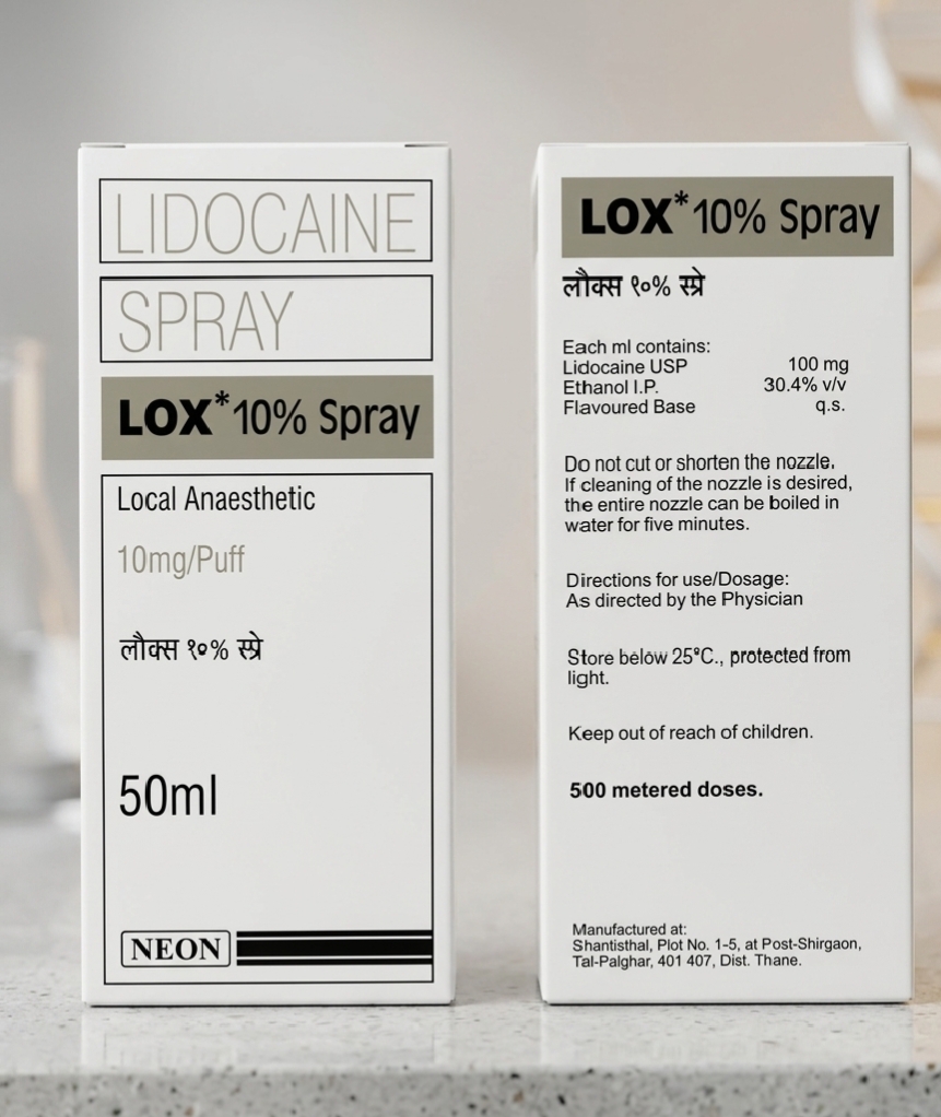 LIDOCAIN TROPICAL SPRAY